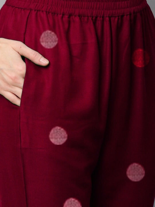 Women Geometric Printed Kurta with Palazzo