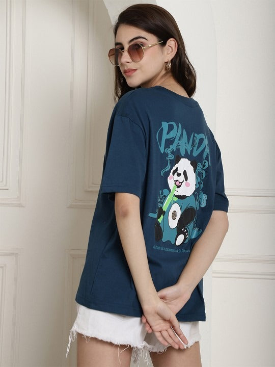 Graphic Printed Drop-Shoulder Oversized T-Shirt